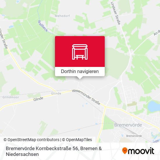 Bremervörde Kornbeckstraße 56 Karte
