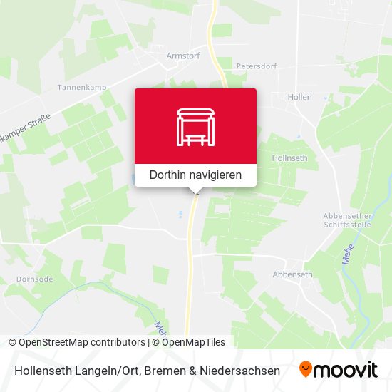 Hollenseth Langeln/Ort Karte