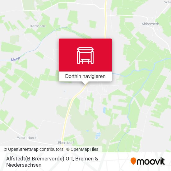 Alfstedt(B Bremervörde) Ort Karte