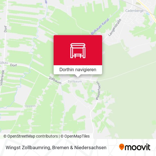 Wingst Zollbaumring Karte
