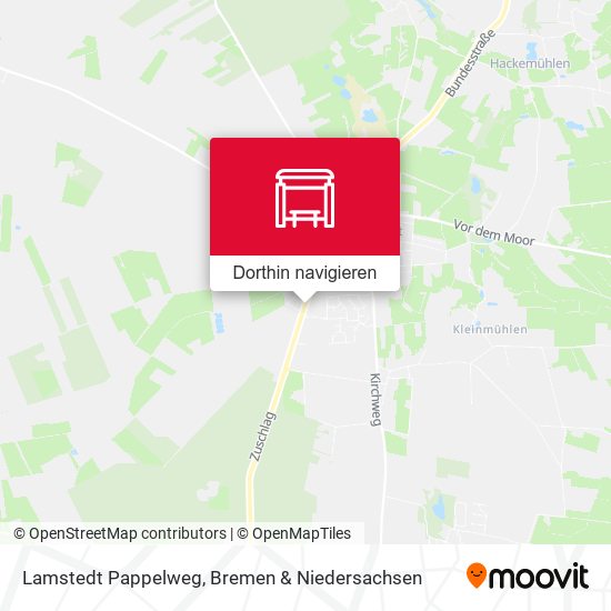 Lamstedt Pappelweg Karte