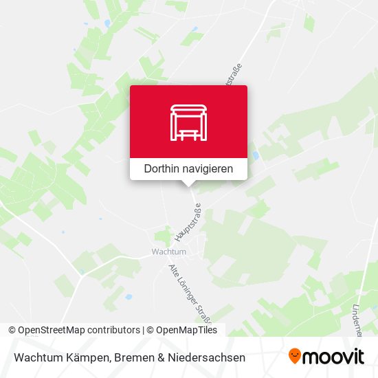 Wachtum Kämpen Karte