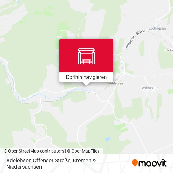 Adelebsen Offenser Straße Karte