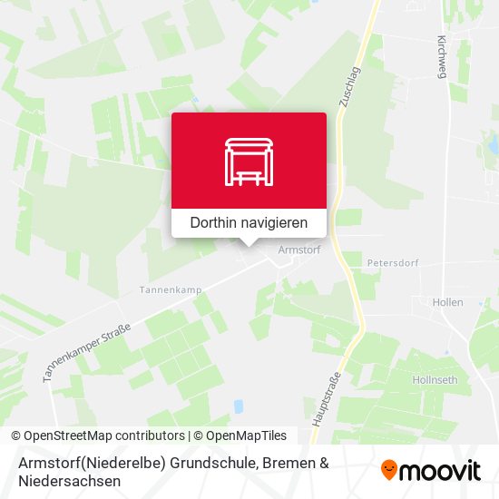 Armstorf(Niederelbe) Grundschule Karte