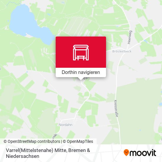 Varrel(Mittelstenahe) Mitte Karte