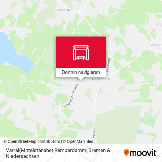 Varrel(Mittelstenahe) Remperdamm Karte