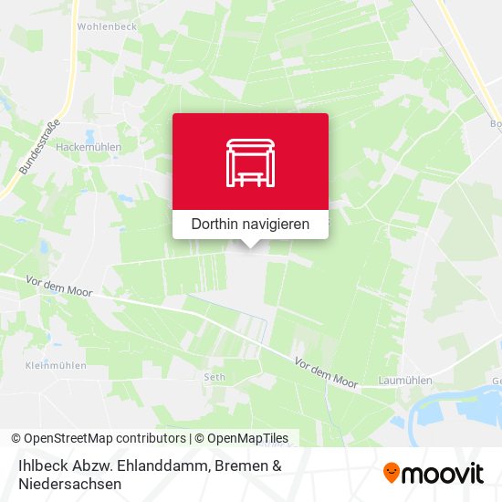 Ihlbeck Abzw. Ehlanddamm Karte