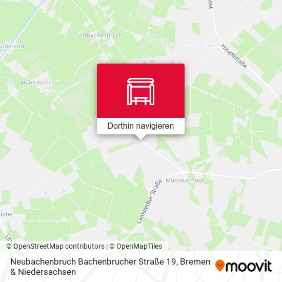 Neubachenbruch Bachenbrucher Straße 19 Karte