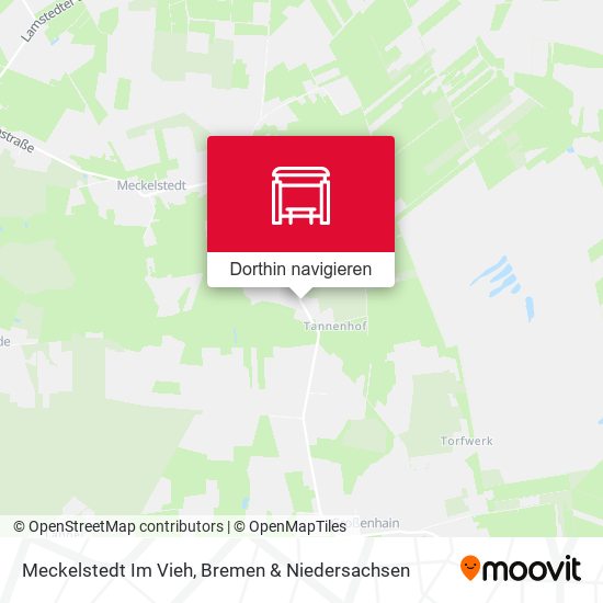 Meckelstedt Im Vieh Karte