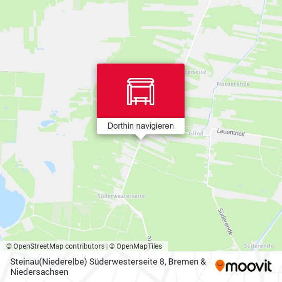 Steinau(Niederelbe) Süderwesterseite 8 Karte