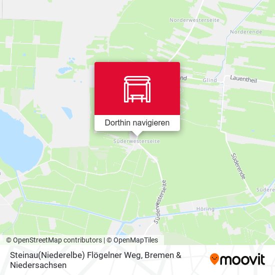 Steinau(Niederelbe) Flögelner Weg Karte