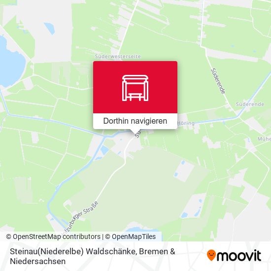 Steinau(Niederelbe) Waldschänke Karte