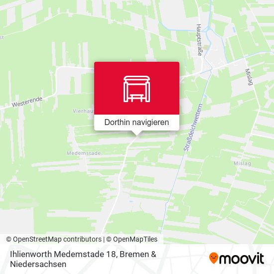 Ihlienworth Medemstade 18 Karte