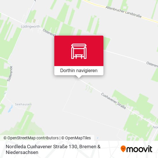 Nordleda Cuxhavener Straße 130 Karte