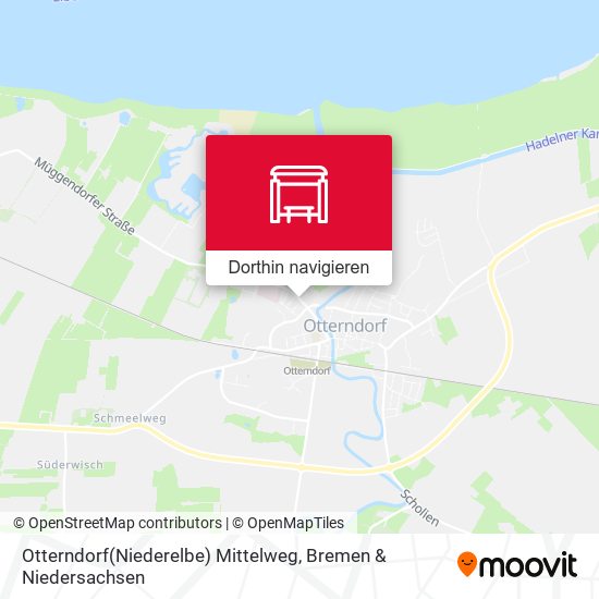 Otterndorf(Niederelbe) Mittelweg Karte