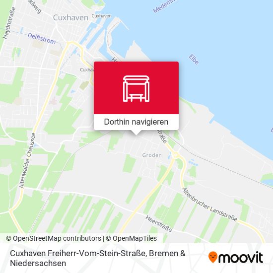 Cuxhaven Freiherr-Vom-Stein-Straße Karte