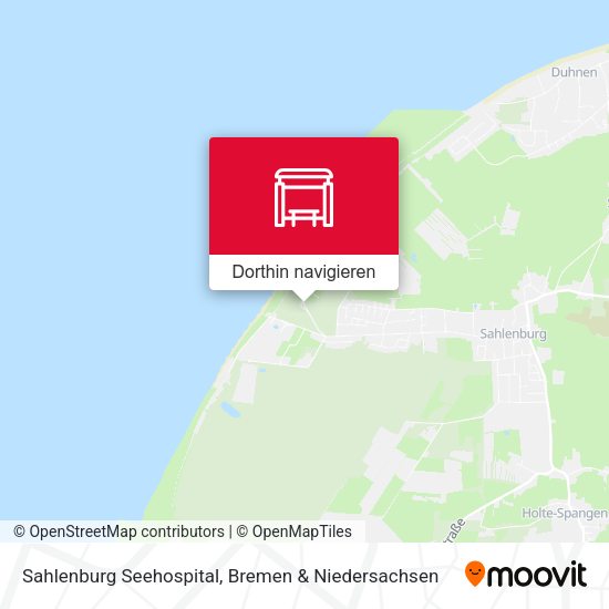 Sahlenburg Seehospital Karte