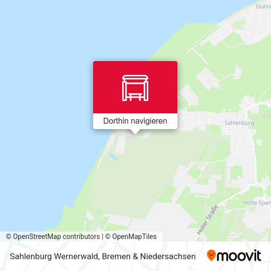 Sahlenburg Wernerwald Karte