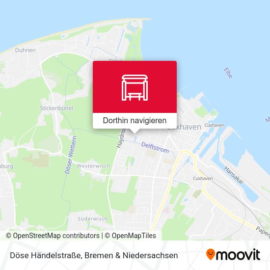 Döse Händelstraße Karte