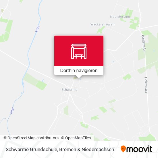 Schwarme Grundschule Karte