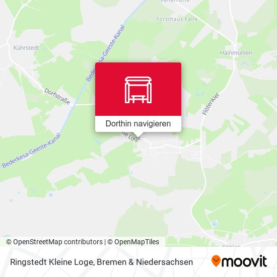 Ringstedt Kleine Loge Karte