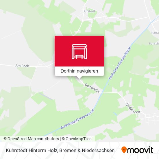 Kührstedt Hinterm Holz Karte