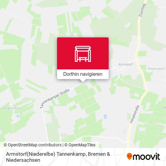 Armstorf(Niederelbe) Tannenkamp Karte