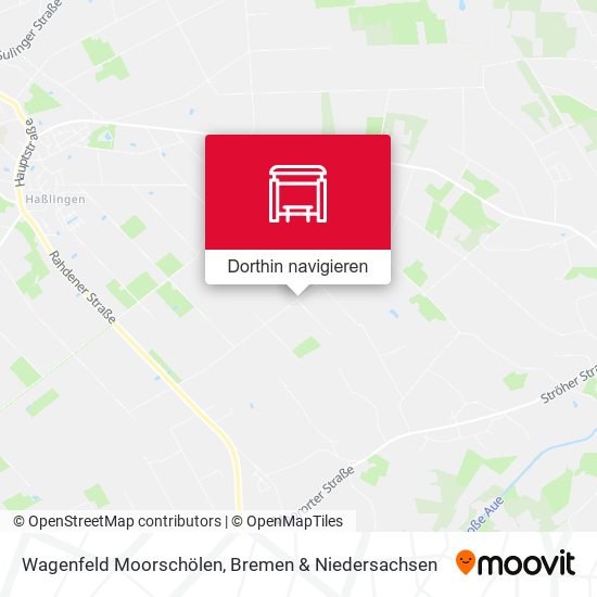 Wagenfeld Moorschölen Karte