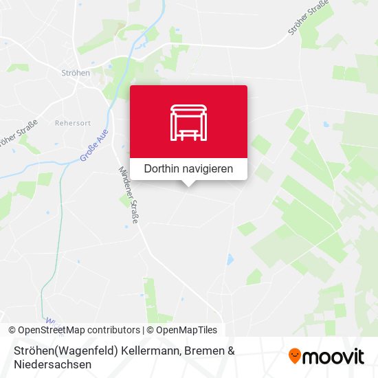 Ströhen(Wagenfeld) Kellermann Karte