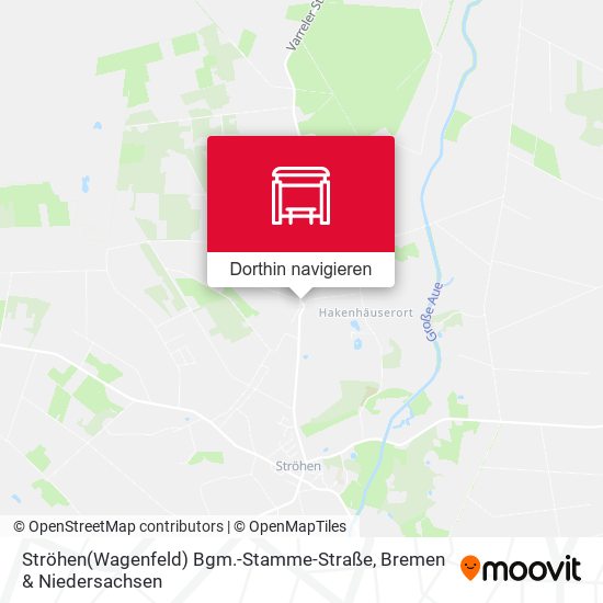 Ströhen(Wagenfeld) Bgm.-Stamme-Straße Karte