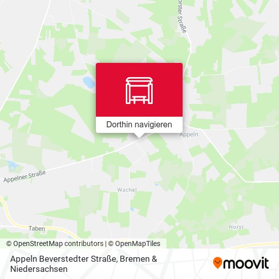 Appeln Beverstedter Straße Karte