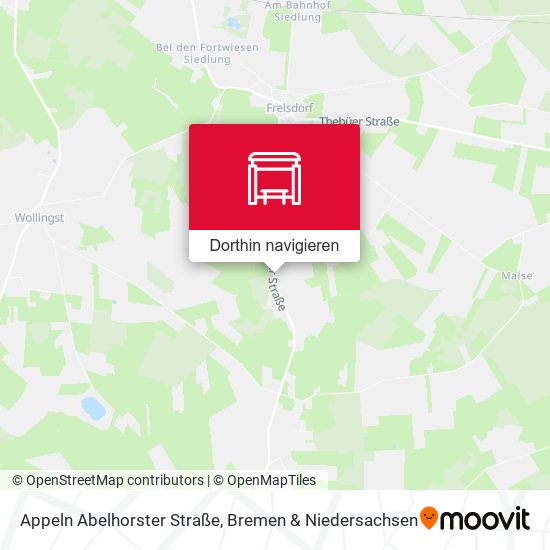Appeln Abelhorster Straße Karte