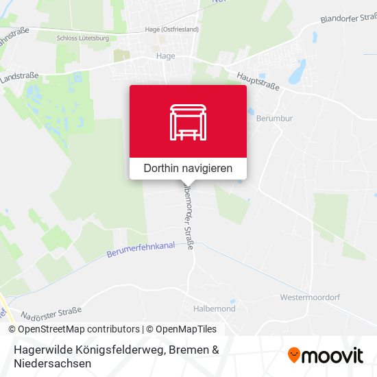 Hagerwilde Königsfelderweg Karte