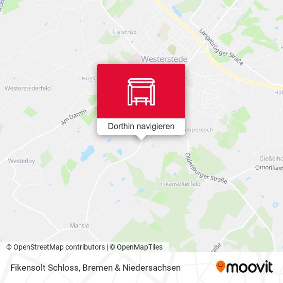 Fikensolt Schloss Karte