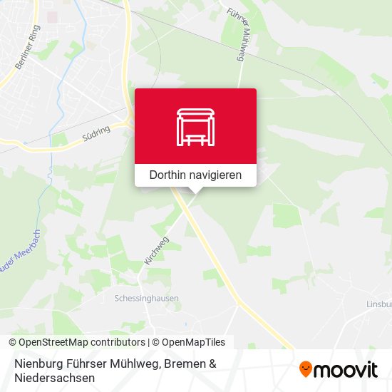 Nienburg Führser Mühlweg Karte