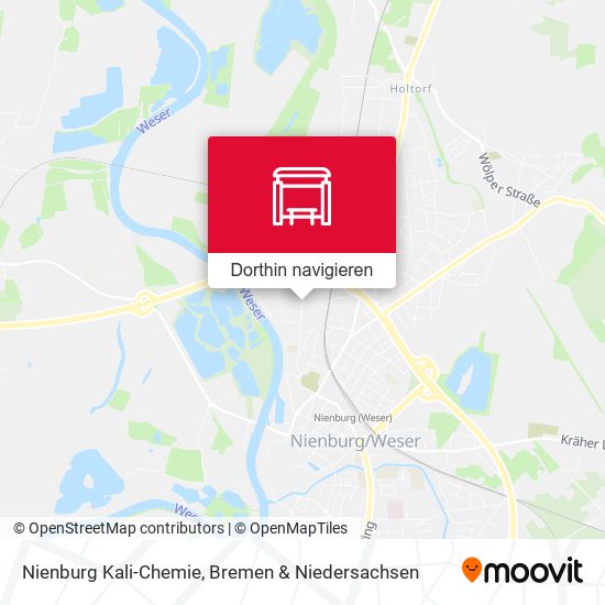 Nienburg Kali-Chemie Karte