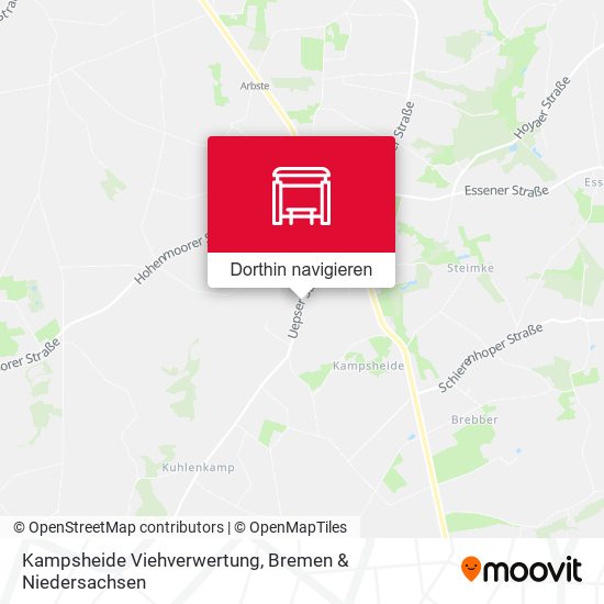 Kampsheide Viehverwertung Karte