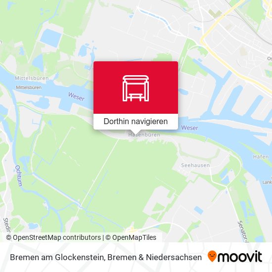 Bremen am Glockenstein Karte