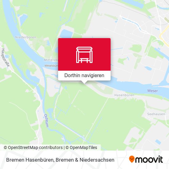 Bremen Hasenbüren Karte