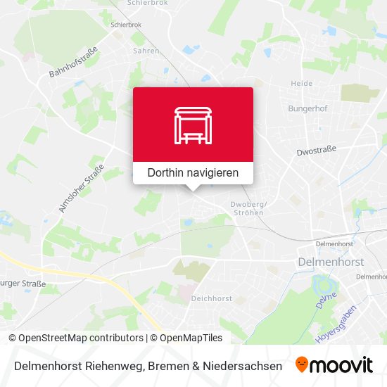 Delmenhorst Riehenweg Karte