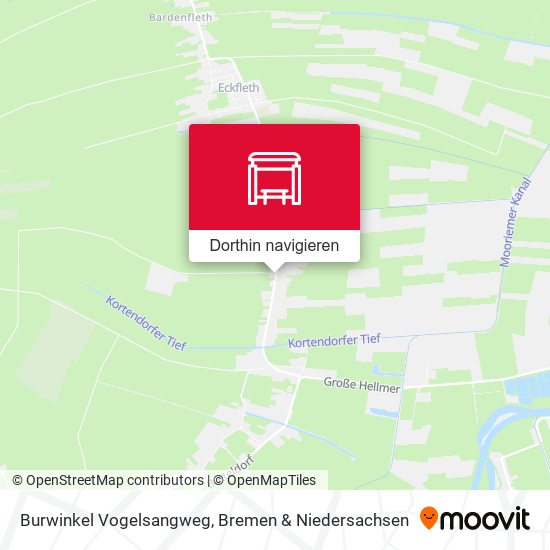 Burwinkel Vogelsangweg Karte