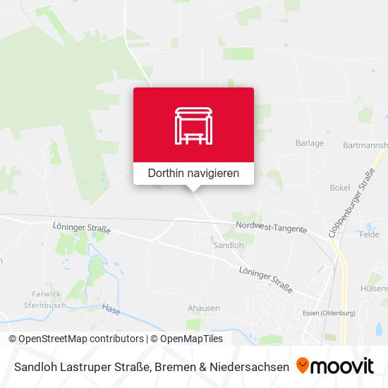 Sandloh Lastruper Straße Karte