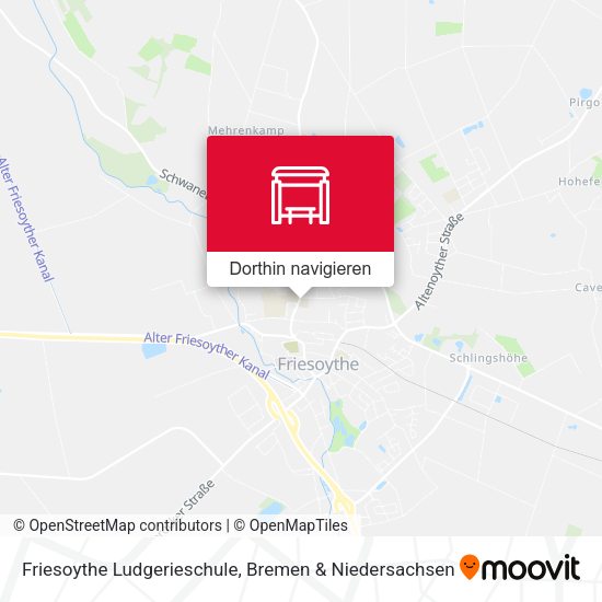 Friesoythe Ludgerieschule Karte
