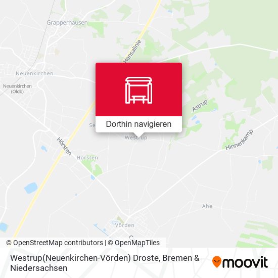 Westrup(Neuenkirchen-Vörden) Droste Karte
