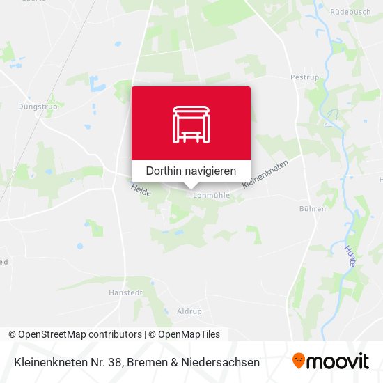 Kleinenkneten Nr. 38 Karte