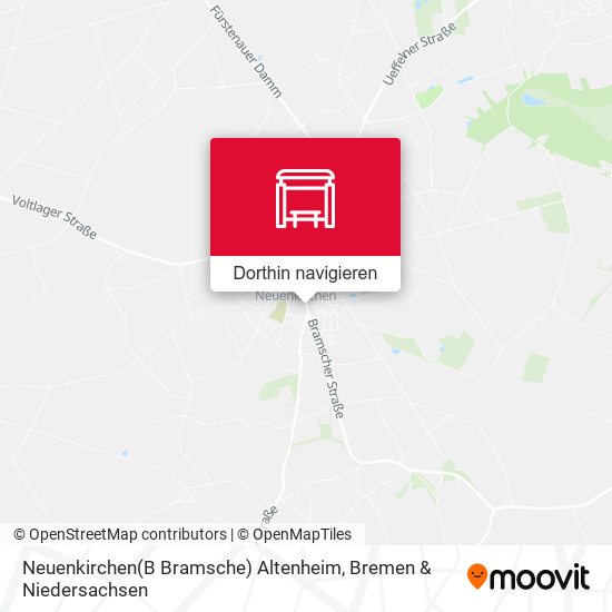 Neuenkirchen(B Bramsche) Altenheim Karte