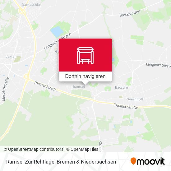 Ramsel Zur Rehtlage Karte