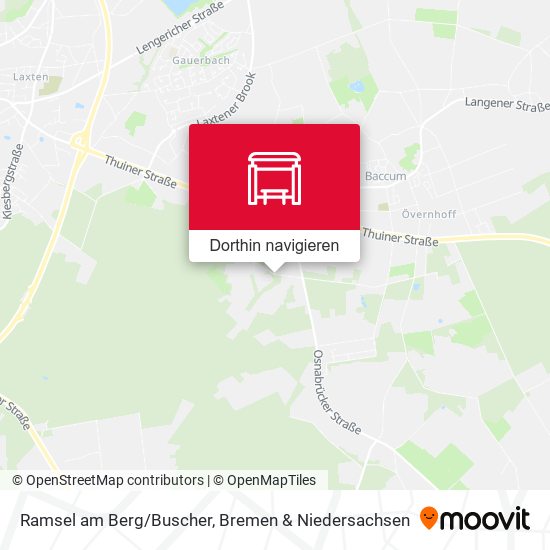 Ramsel am Berg/Buscher Karte