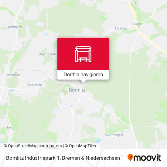 Bomlitz Industriepark 1 Karte