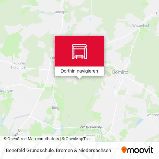Benefeld Grundschule Karte